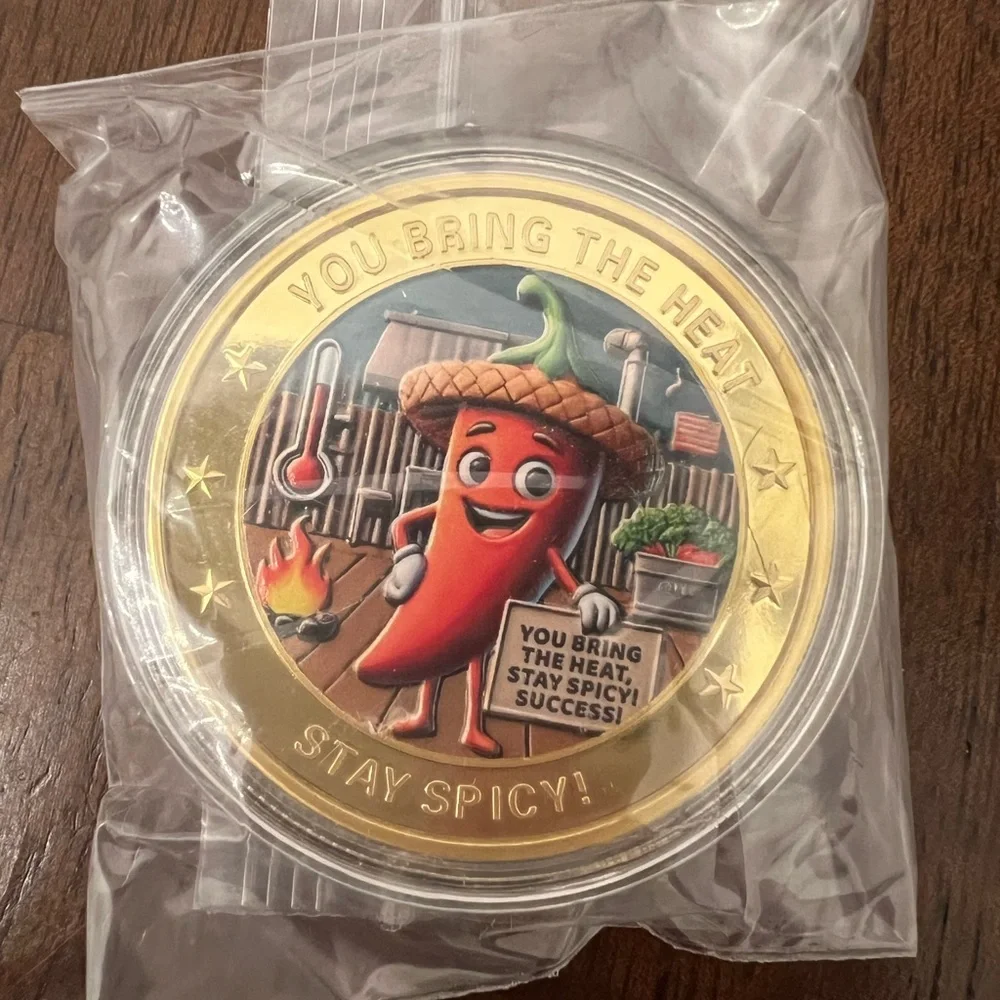 New Chili Pepper Carrot Challenge Coins Gift x13